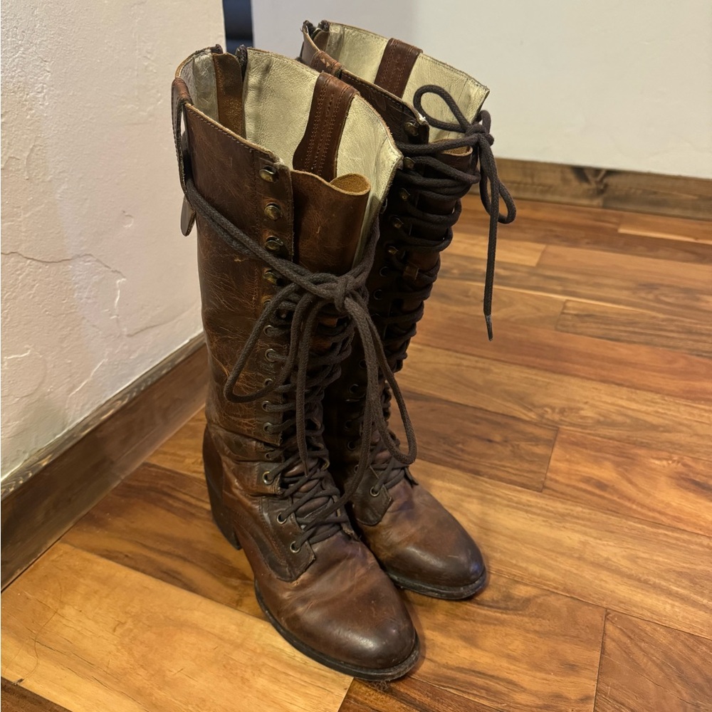 Freebird Grany Lace Up Boots